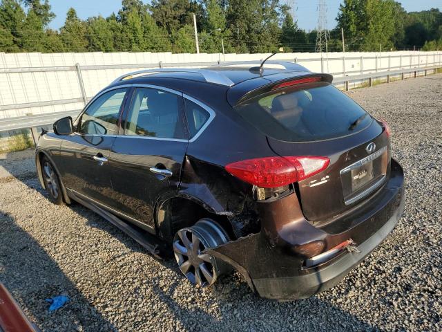 JNKAJ09E28M302490 - 2008 INFINITI EX35 BASE BROWN photo 2