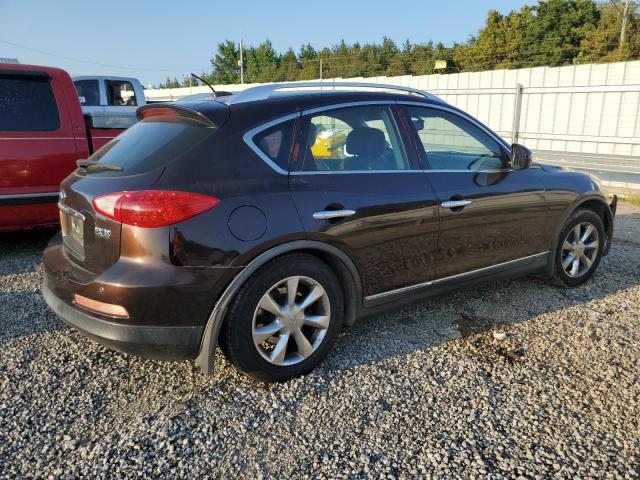 JNKAJ09E28M302490 - 2008 INFINITI EX35 BASE BROWN photo 3