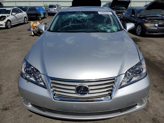 JTHBK1EG5C2494278 - 2012 LEXUS ES 350 SILVER photo 5