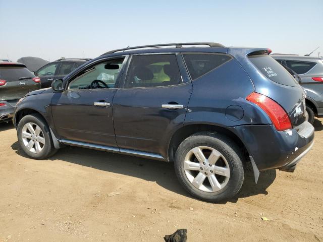 JN8AZ08W87W659846 - 2007 NISSAN MURANO SL BLUE photo 2