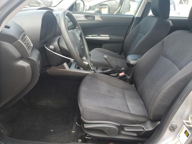 JF2SHABC6DG404501 - 2013 SUBARU FORESTER 2.5X SILVER photo 7