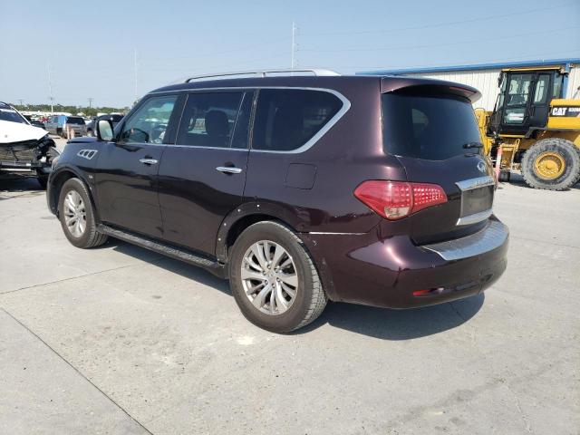 JN8AZ2NE2G9120712 - 2016 INFINITI QX80 BURGUNDY photo 2