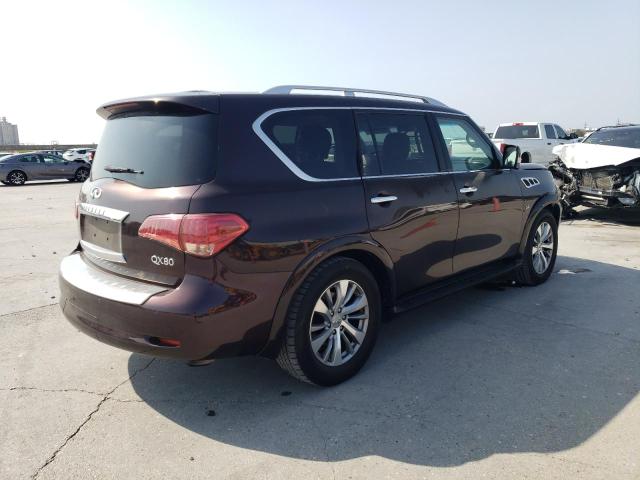 JN8AZ2NE2G9120712 - 2016 INFINITI QX80 BURGUNDY photo 3