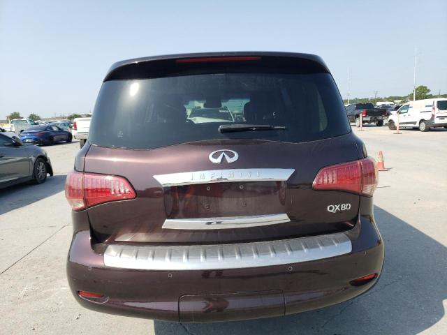 JN8AZ2NE2G9120712 - 2016 INFINITI QX80 BURGUNDY photo 6