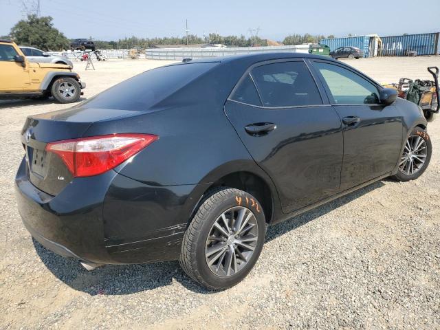 2T1BURHE6JC977961 - 2018 TOYOTA COROLLA L BLACK photo 3