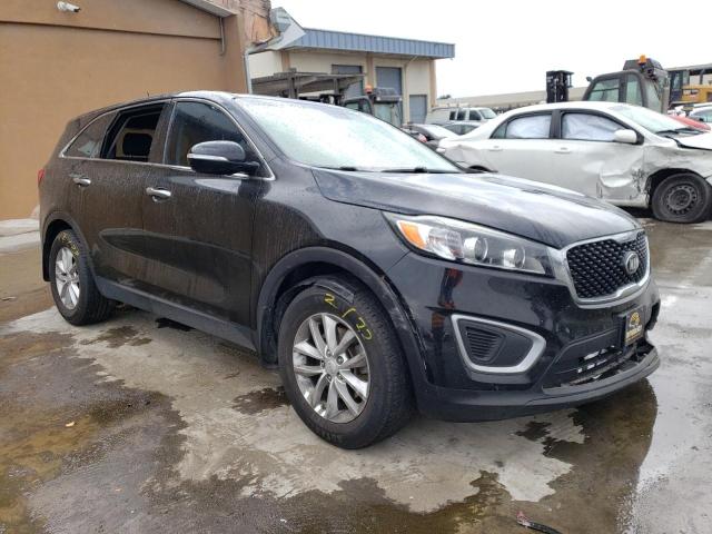 5XYPG4A34HG217227 - 2017 KIA SORENTO LX BLACK photo 4