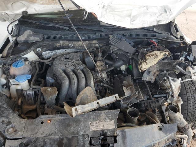 3VW1K7AJ6CM426627 - 2012 VOLKSWAGEN JETTA BASE WHITE photo 11