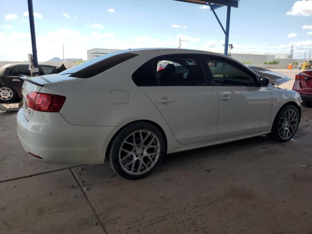 3VW1K7AJ6CM426627 - 2012 VOLKSWAGEN JETTA BASE WHITE photo 3