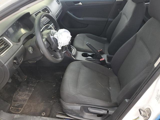 3VW1K7AJ6CM426627 - 2012 VOLKSWAGEN JETTA BASE WHITE photo 7