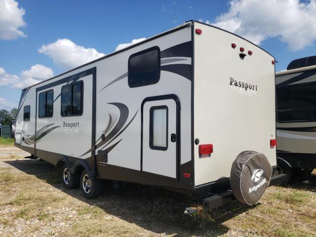 4YDT29225HT415574 - 2017 KEYSTONE PASSPORT WHITE photo 3