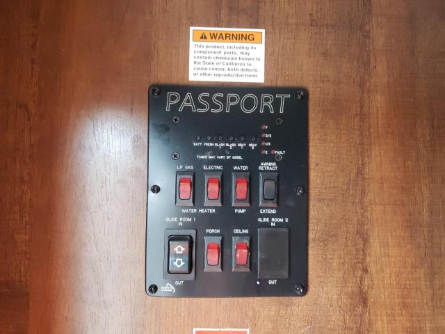 4YDT29225HT415574 - 2017 KEYSTONE PASSPORT WHITE photo 8