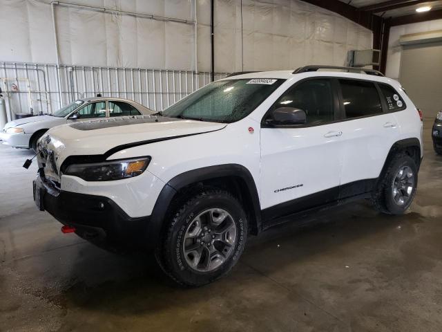 1C4PJMBX2KD418925 - 2019 JEEP CHEROKEE TRAILHAWK WHITE photo 1