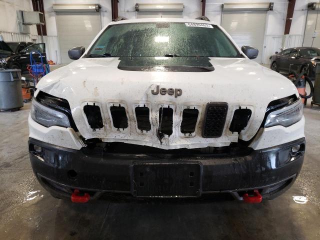 1C4PJMBX2KD418925 - 2019 JEEP CHEROKEE TRAILHAWK WHITE photo 5