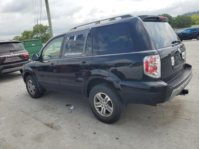 2HKYF18633H609560 - 2003 HONDA PILOT EXL BLACK photo 2