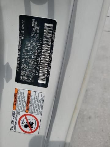 JF1ZNAA11D1711377 - 2013 TOYOTA SCION FR-S თეთრი ფოტო 12