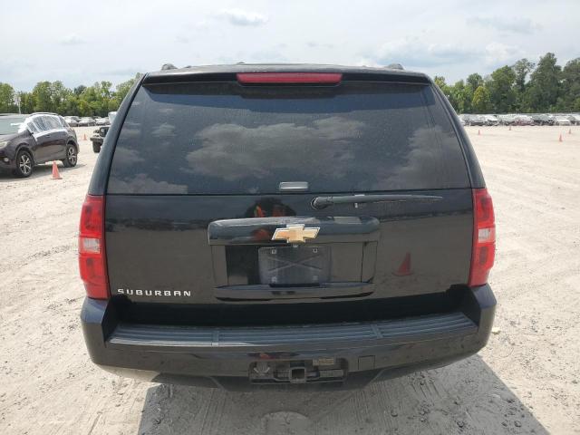 3GNFC16J17G114416 - 2007 CHEVROLET SUBURBAN C1500 BLACK photo 6