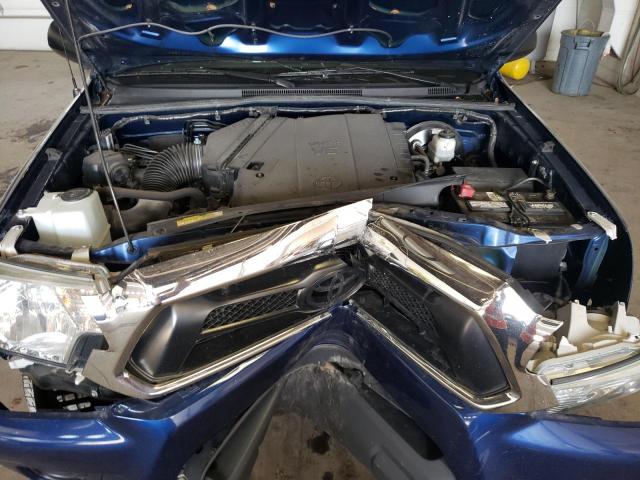 5TFJU4GNXFX080098 - 2015 TOYOTA TACOMA DOUBLE CAB PRERUNNER BLUE photo 11