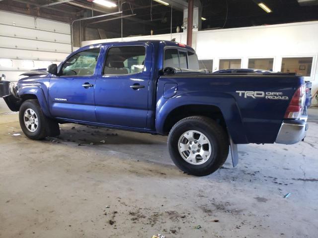 5TFJU4GNXFX080098 - 2015 TOYOTA TACOMA DOUBLE CAB PRERUNNER BLUE photo 2