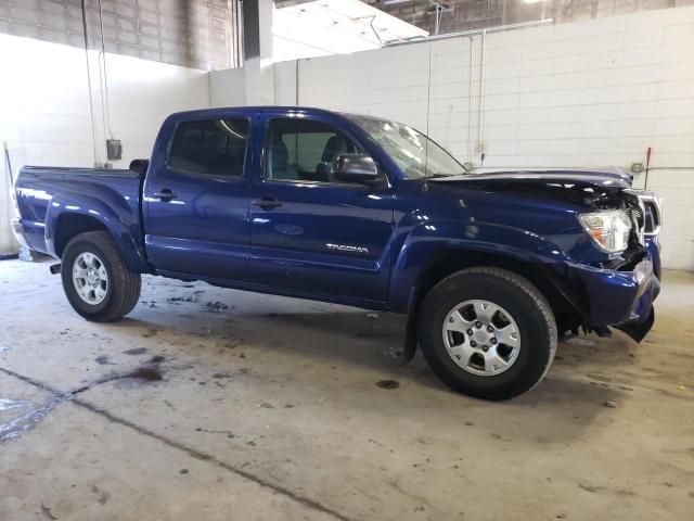 5TFJU4GNXFX080098 - 2015 TOYOTA TACOMA DOUBLE CAB PRERUNNER BLUE photo 4