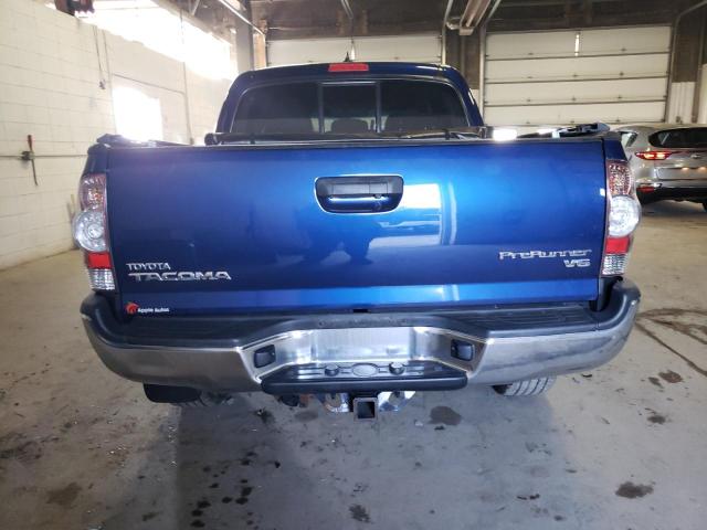 5TFJU4GNXFX080098 - 2015 TOYOTA TACOMA DOUBLE CAB PRERUNNER BLUE photo 6