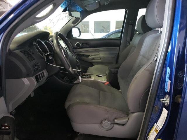 5TFJU4GNXFX080098 - 2015 TOYOTA TACOMA DOUBLE CAB PRERUNNER BLUE photo 7