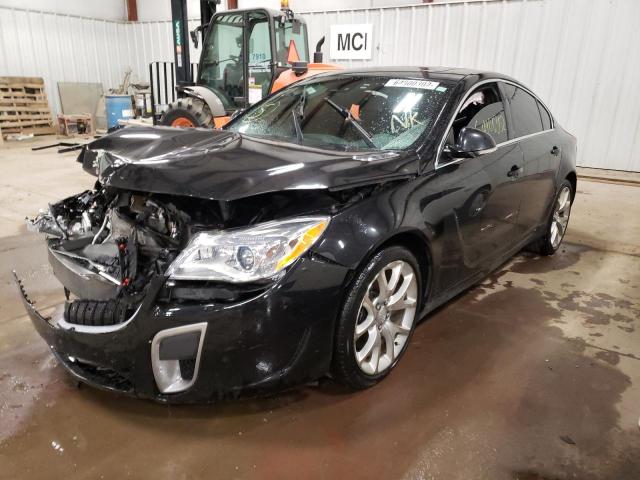 2G4GV5GX4G9138278 - 2016 BUICK REGAL GS BLACK photo 2