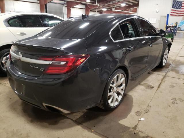 2G4GV5GX4G9138278 - 2016 BUICK REGAL GS შავი ფოტო 4