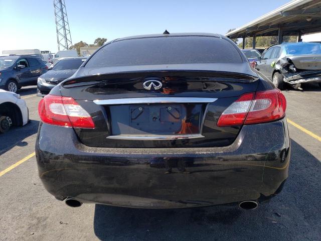 JN1BY1AP5CM330655 - 2012 INFINITI M37 BLACK photo 6