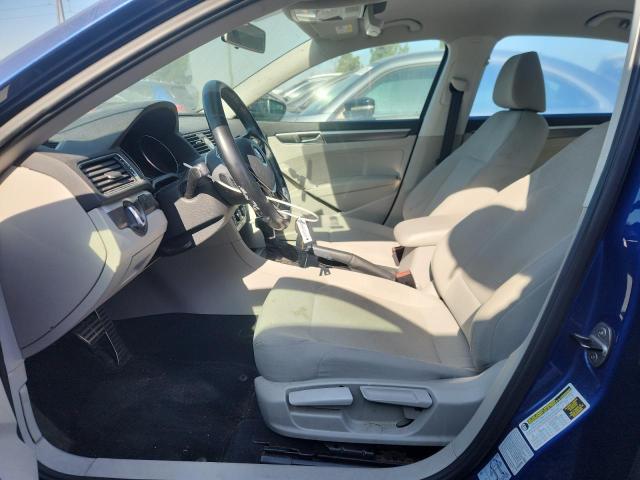 1VWAT7A30GC052585 - 2016 VOLKSWAGEN PASSAT S BLUE photo 7