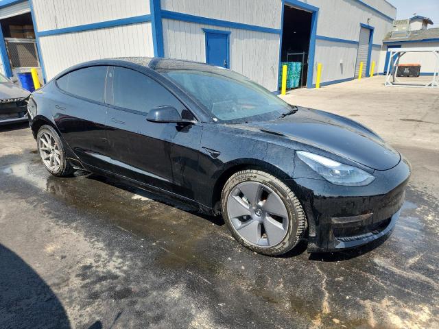 5YJ3E1EA0NF286656 - 2022 TESLA MODEL 3 黑色 照片 4