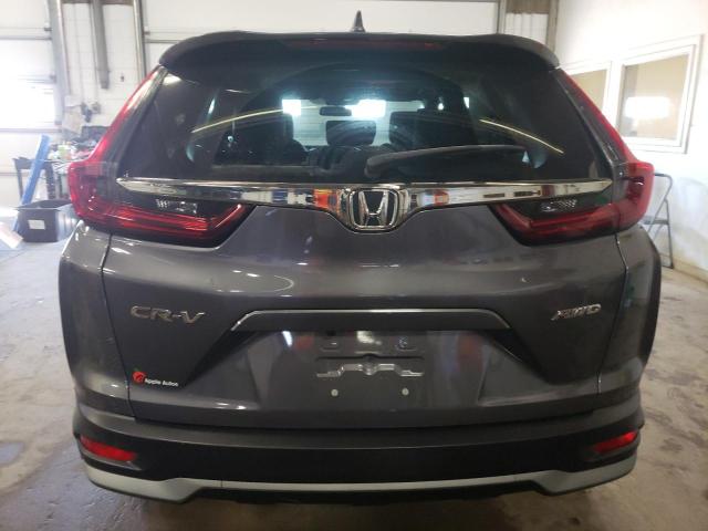 5J6RW2H5XLL020819 - 2020 HONDA CR-V EX WHITE photo 6