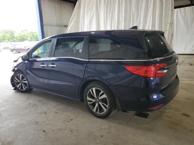 5FNRL6H89PB035014 - 2023 HONDA ODYSSEY TOURING Bleu photo 2