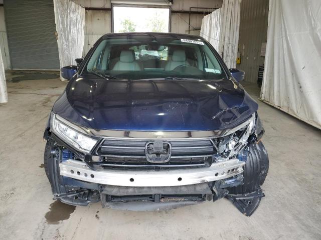 5FNRL6H89PB035014 - 2023 HONDA ODYSSEY TOURING Bleu photo 5
