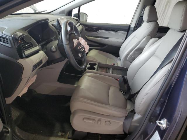 5FNRL6H89PB035014 - 2023 HONDA ODYSSEY TOURING Bleu photo 7