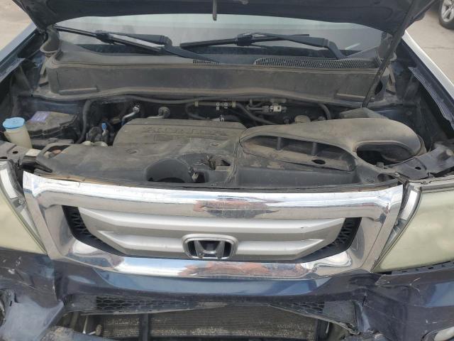 5FNYF4H51BB015054 - 2011 HONDA PILOT EXL BLUE photo 12