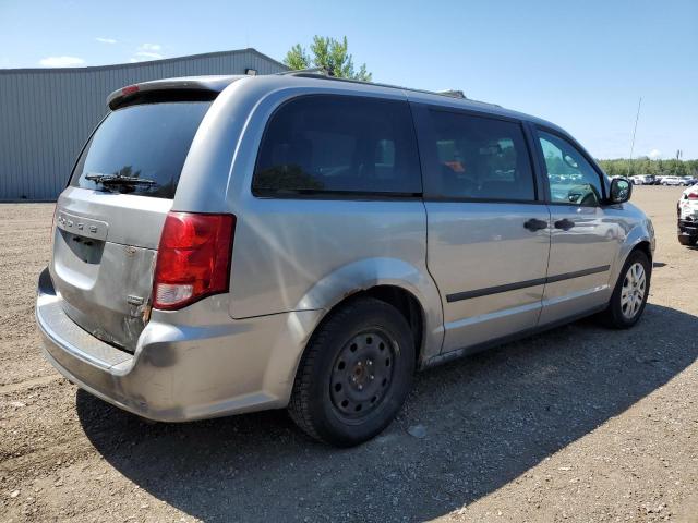 2C4RDGBG0DR680329 - 2013 DODGE GRAND CARA SE SILVER photo 3