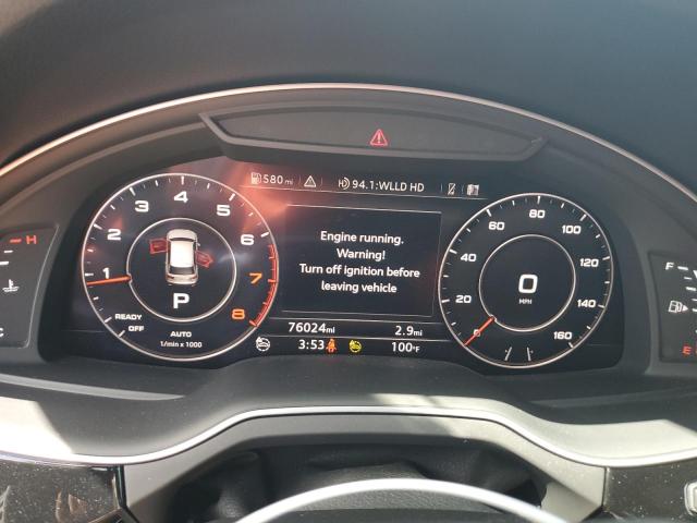 WA1VAAF76HD041762 - 2017 AUDI Q7 PRESTIGE BLACK photo 9