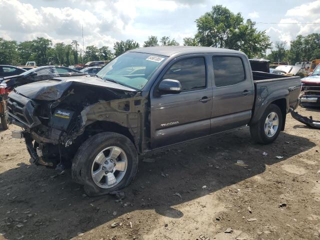 5TFJU4GN0FX064329 - 2015 TOYOTA TACOMA DOUBLE CAB PRERUNNER GRAY photo 1