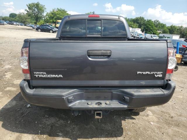 5TFJU4GN0FX064329 - 2015 TOYOTA TACOMA DOUBLE CAB PRERUNNER GRAY photo 6