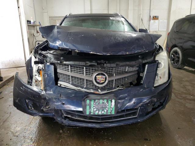 3GYFNDEYXAS626368 - 2010 CADILLAC SRX LUXURY COLLECTION BLUE photo 5