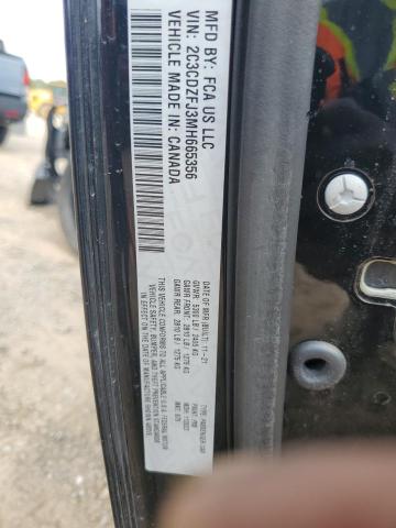 2C3CDZFJ3MH665356 - 2021 DODGE CHALLENGER R/T SCAT PACK BLACK photo 13