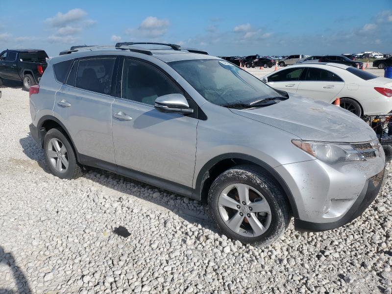 2T3WFREV5DW036947 - 2013 TOYOTA RAV4 XLE GRAY photo 4