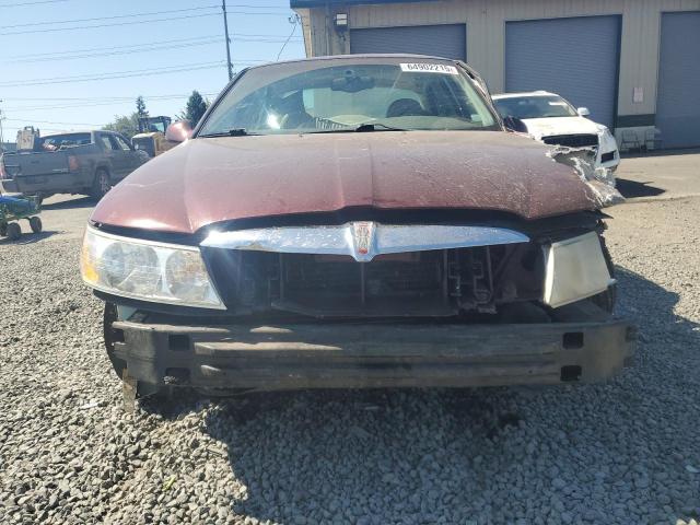 1LNHM97V0YY885600 - 2000 LINCOLN CONTINENTA MAROON photo 5