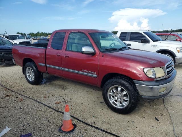 5TBRT34192S332580 - 2002 TOYOTA TUNDRA ACCESS CAB წითელი ფოტო 4