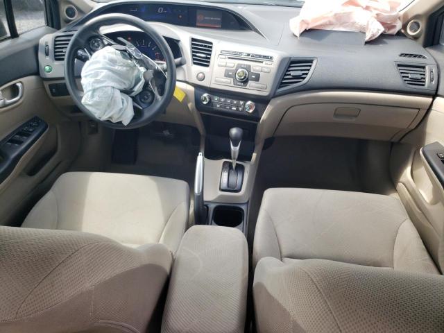 19XFB2F87CE303740 - 2012 HONDA CIVIC EX GRAY photo 8
