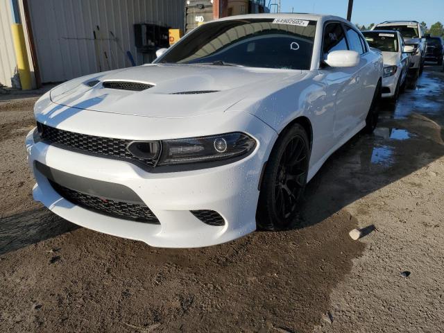 2C3CDXL90JH116949 - 2018 DODGE CHARGER SRT HELLCAT WHITE photo 2