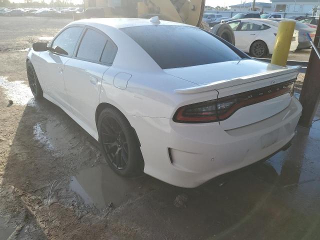 2C3CDXL90JH116949 - 2018 DODGE CHARGER SRT HELLCAT WHITE photo 3