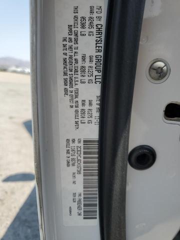 2C3CDYCJ6CH167309 - 2012 DODGE CHALLENGER SRT-8 WHITE photo 13