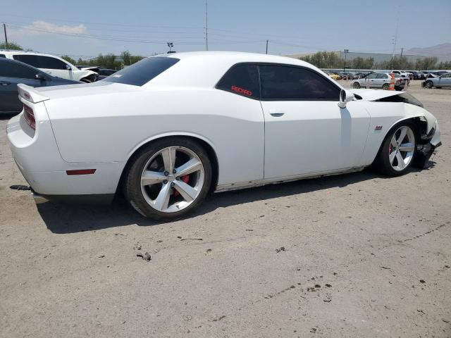 2C3CDYCJ6CH167309 - 2012 DODGE CHALLENGER SRT-8 WHITE photo 3