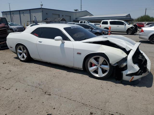 2C3CDYCJ6CH167309 - 2012 DODGE CHALLENGER SRT-8 WHITE photo 4